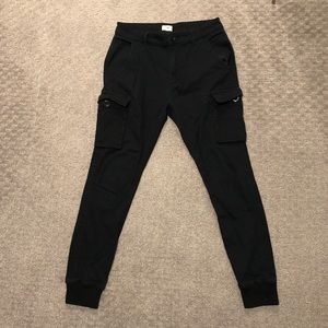 Black Jogger Cargo Pant